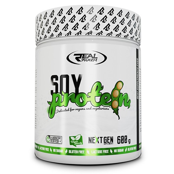 Real Pharm Soya Protein 600g, 20 servings